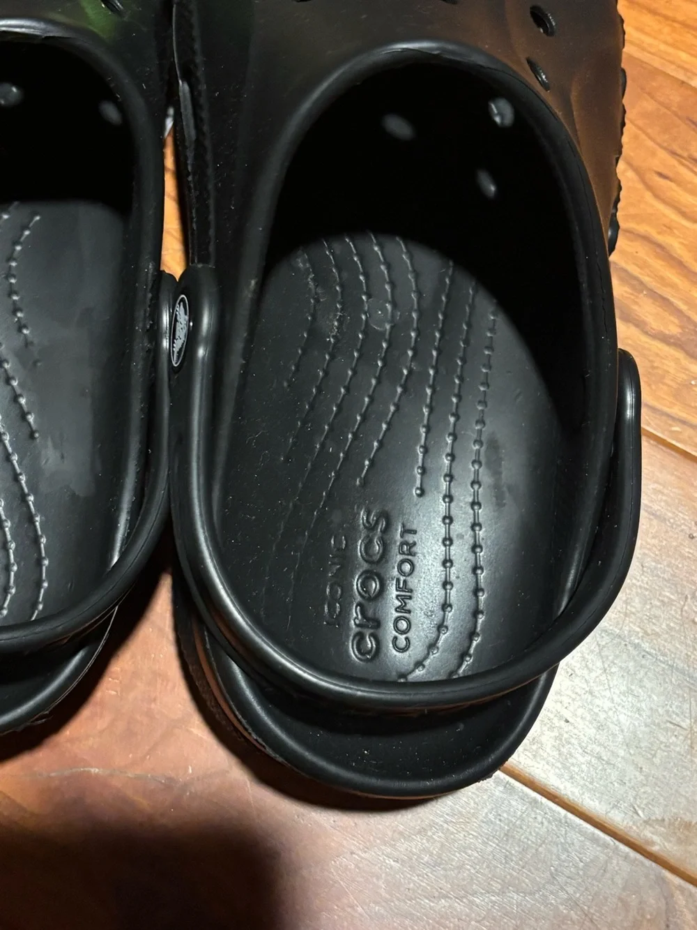CROCS Kids Black Classic Clogs